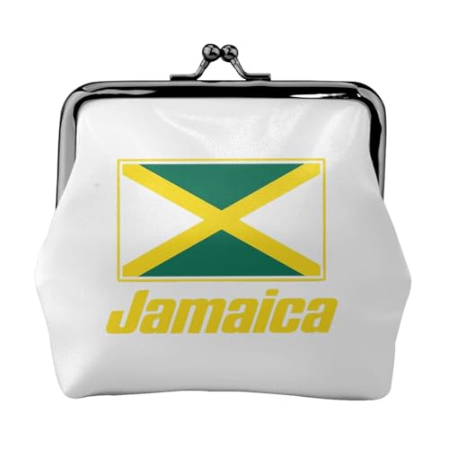 Vielseitige Münzbörse mit Jamaikanischen Flaggen, exquisite Mini-Geldbörse, niedliches Kleingeldfach für jeden Anlass von Bkdogkt