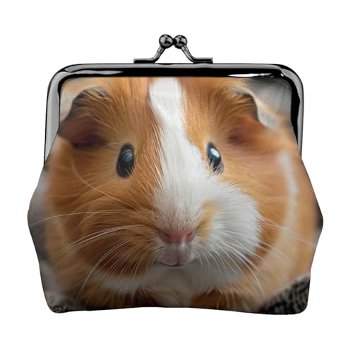 Vielseitige Münzbörse mit Meerschweinchen-Aufdruck, exquisite Mini-Geldbörse, niedlicher Kleingeldbeutel für jeden Anlass von Bkdogkt
