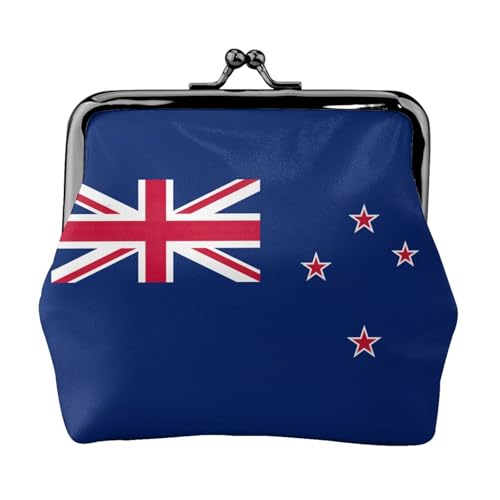 Vielseitige Münzbörse mit Neuseeland-Flagge, exquisite Mini-Geldbörse, niedlicher Kleingeldbeutel für jeden Anlass von Bkdogkt