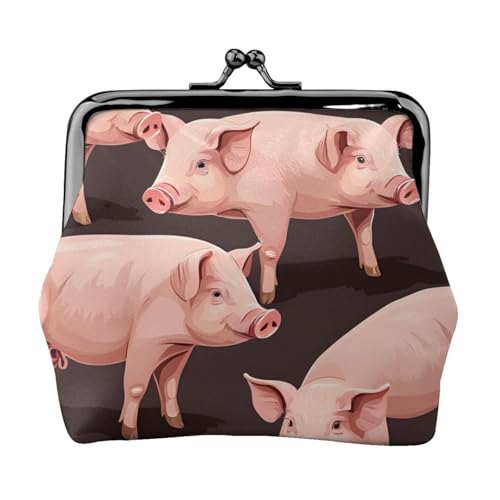 Vielseitige Münzbörse mit Schweinefarm-Druck, exquisite Mini-Geldbörse, niedliches Kleingeldfach für jeden Anlass Vielseitige Münzbörse mit Schweinefarm-Druck, exquisite Mini-Geldbörse, niedliches Kleingeldfach für jeden Anlass von Bkdogkt