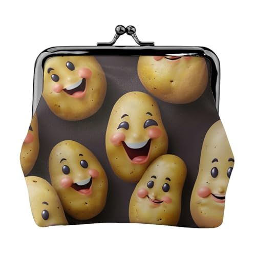 Vielseitige Münzbörse mit lächelnden Kartoffeln, exquisite Mini-Geldbörse, niedlicher Kleingeldbeutel für jeden Anlass Vielseitige Münzbörse mit lächelnden Kartoffeln, exquisite Mini-Geldbörse, niedlicher Kleingeldbeutel für jeden Anlass von Bkdogkt