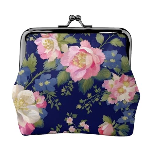 Vielseitige Münzgeldbörse, exquisite Mini-Geldbörse, niedliches Kleingeldfach für jeden Anlass, Marineblau von Bkdogkt