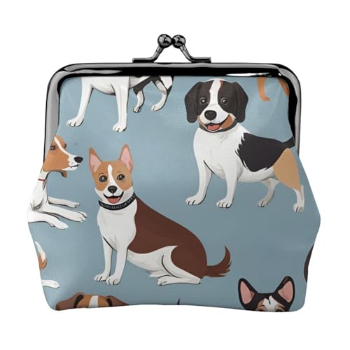 Vielseitige Münzgeldbörse mit Hundemotiv, exquisite Mini-Geldbörse, niedliches Kleingeldfach für jeden Anlass Vielseitige Münzgeldbörse mit Hundemotiv, exquisite Mini-Geldbörse, niedliches Kleingeldfach für jeden Anlass von Bkdogkt