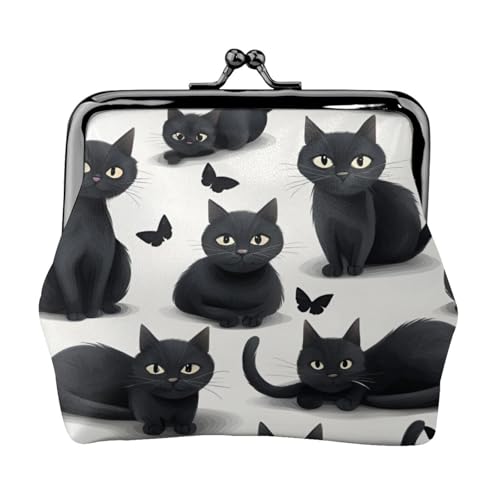 Vielseitige Münzgeldbörse mit Katzendruck, exquisite Mini-Geldbörse, niedlicher Kleingeldbeutel für jeden Anlass Vielseitige Münzgeldbörse mit Katzendruck, exquisite Mini-Geldbörse, niedlicher Kleingeldbeutel für jeden Anlass von Bkdogkt