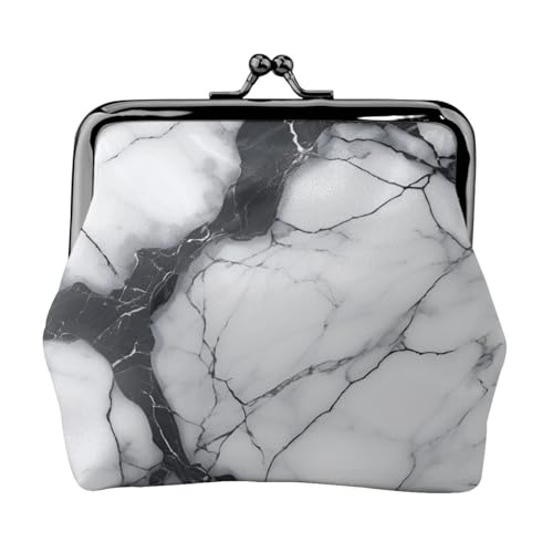 Vielseitige Münzgeldbörse mit Marmor-Druck, exquisite Mini-Geldbörse, niedliche Kleingeldtasche für jeden Anlass von Bkdogkt