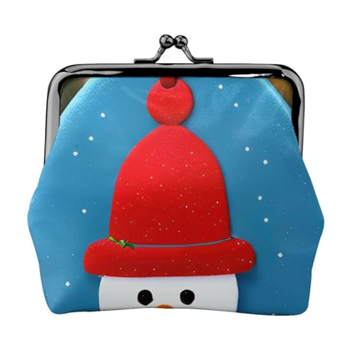 Vielseitige Münzgeldbörse mit Weihnachtsschneemann-Druck, exquisite Mini-Geldbörse, niedlicher Kleingeldbeutel für jeden Anlass Vielseitige Münzgeldbörse mit Weihnachtsschneemann-Druck, exquisite Mini-Geldbörse, niedlicher Kleingeldbeutel für jeden Anlass von Bkdogkt