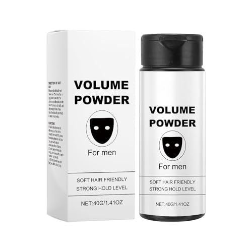 Bkljkf 40g Texturpuder Für Männer, Haarpuder Männer, Volumen Puder Haare, Haarpuder Männer, Haarstyling-Pulver Mit Textur, Leicht Aufzutragen, Verleiht Sofort Textur Und Volumen von Bkljkf