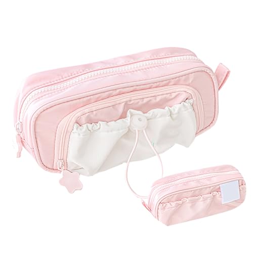 Bkljkf Großes Federmäppchen - Schulmappe Großes Fassungsvermögen Aufbewahrungstasche - Stifte Etui Schreibwaren Beutel Für Schüler Jugendliche Erwachsene Klassenzimmer Kunst Büro Reise Basteln von Bkljkf