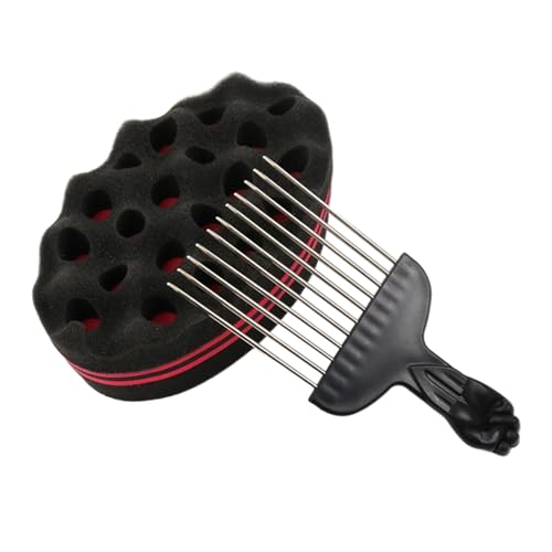 Bkljkf Schwammbürste,Twist Bürste Für Dreadlocks Formung - Volumen Styling Tool Für Dreadlocks Kinder Damen Herren Familie Freunde von Bkljkf