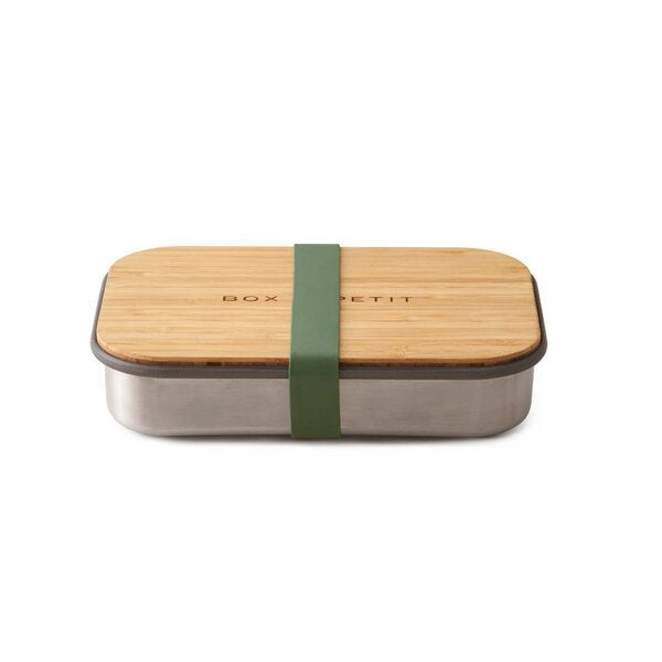 Black + Blum Lunchbox "Sandwich Box" aus Edelstahl mit Bambusdeckel Black + Blum Lunchbox "Sandwich Box" aus Edelstahl mit Bambusdeckel von Black + Blum