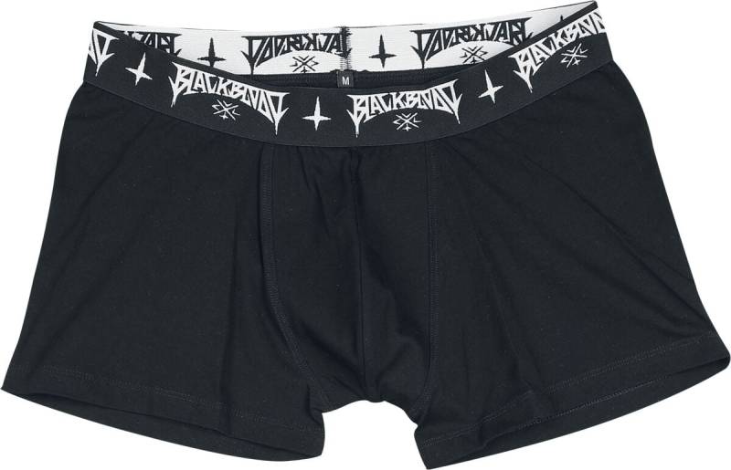 Black Blood by Gothicana Boxershort-Set - Heart and Sword - M bis XXL - für Männer - Größe XXL - schwarz von Black Blood by Gothicana