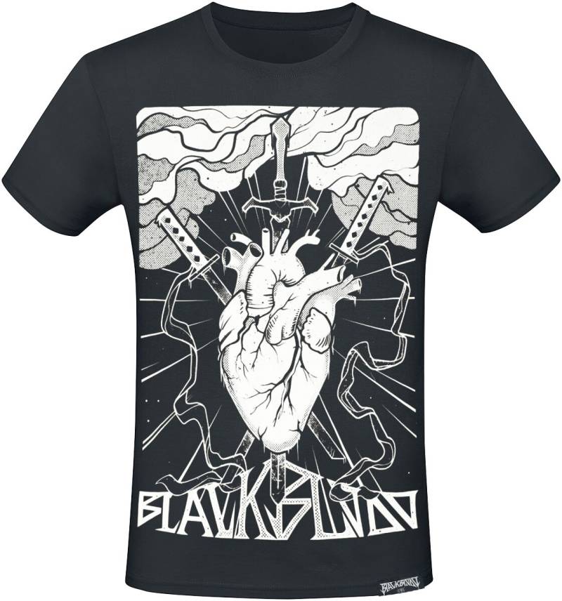 Black Blood by Gothicana  T-Shirt schwarz in XXL von Black Blood by Gothicana