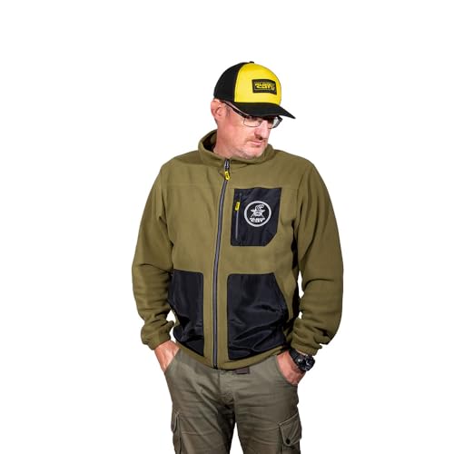 BLACK CAT Logo Full Zip Fleece M von Black Cat