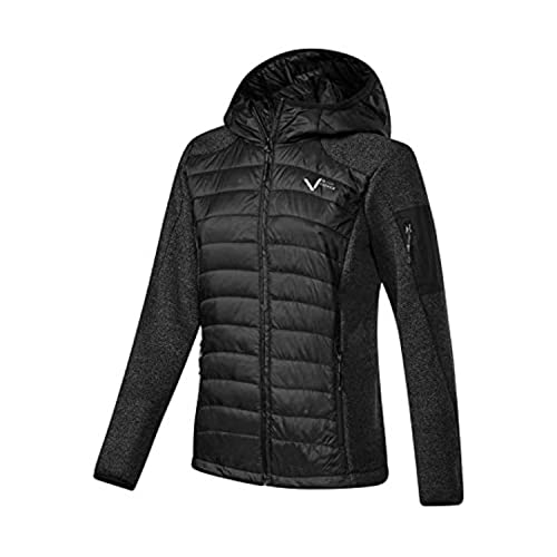 Black Crevice Damen Hybridjacke, schwarz, 36 von Black Crevice