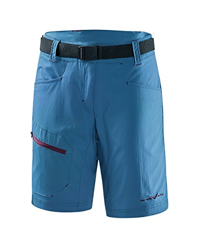 Black Crevice Damen Trekking Shorts, blau, 46 von Black Crevice