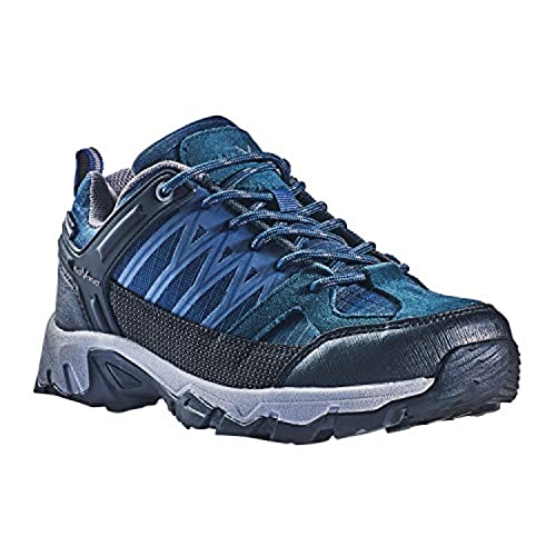 Black Crevice Damen Trekkingschuhe, Wasserdicht, Low, blau/grau, 36 von Black Crevice