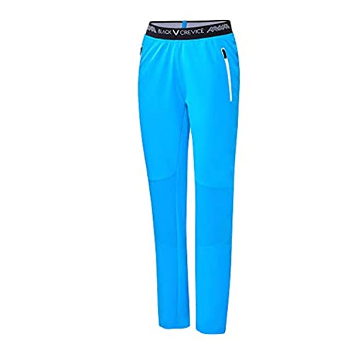 Black Crevice Damen dünne atmungsaktive Outdoor Hose, hellblau, 36 von Black Crevice