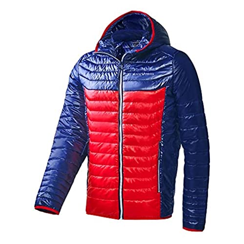 Black Crevice Herren Isolationsjacke, blau/rot, XL von Black Crevice