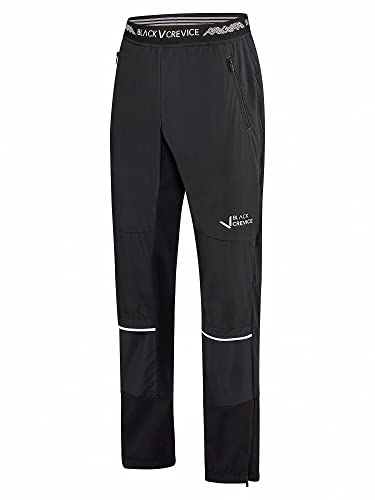 Black Crevice Herren Skitourenhose, schwarz, 3XL von Black Crevice