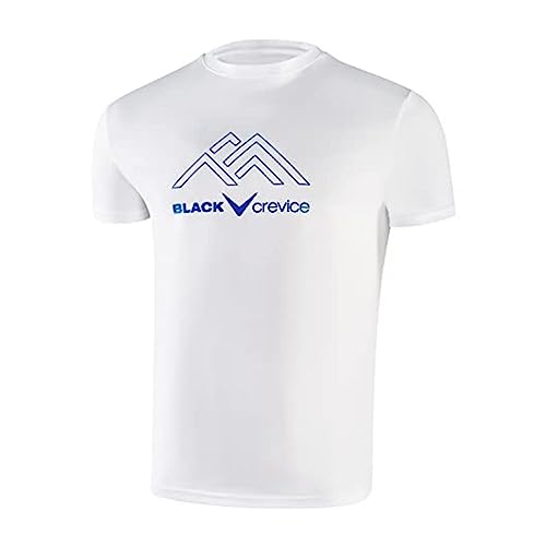 Black Crevice Herren T-Shirt Function white2, XXL von Black Crevice