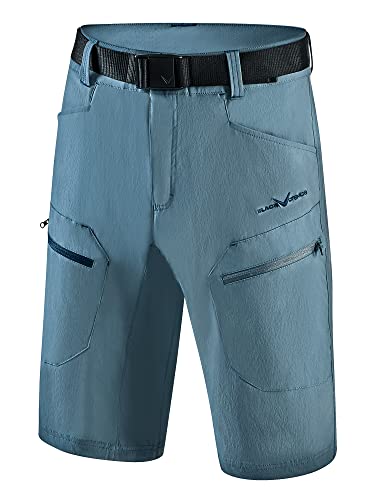 Black Crevice Herren Trekking Shorts, Blue Mirage/Steel Blue, S von Black Crevice