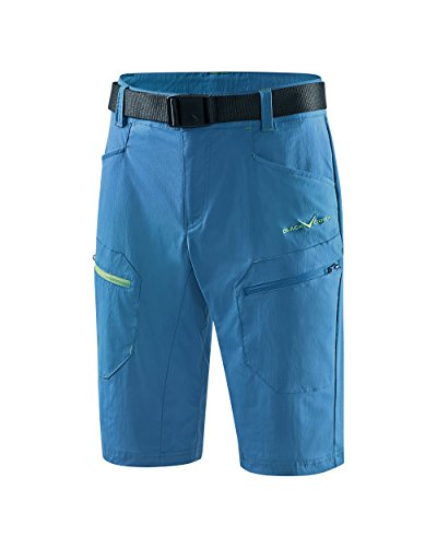 Black Crevice Herren Trekking Shorts, blau, 3XL von Black Crevice