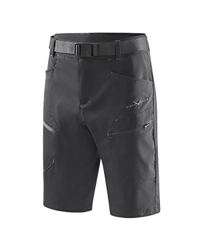 Black Crevice Herren Trekking Shorts, schwarz, 3XL von Black Crevice