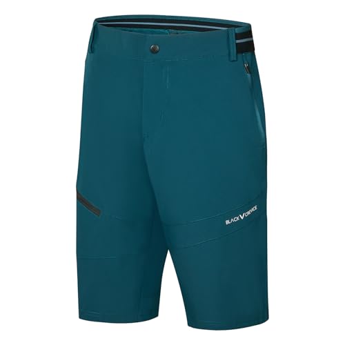 Black Crevice Herren Trekking-Shorts I Wandershorts kurz I Outdoor-Shorts I wasserabweisend & schnelltrocknend I strapazierfähig & atmungsaktiv, Petrol, 3XL Black Crevice Herren Trekking-Shorts I Wandershorts kurz I Outdoor-Shorts I wasserabweisend & schnelltrocknend I strapazierfähig & atmungsaktiv, Petrol, 3XL von Black Crevice