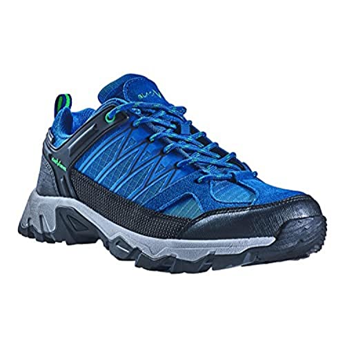 Black Crevice Herren Trekkingschuhe, Wasserdicht, Low, blau/grün, 41 von Black Crevice