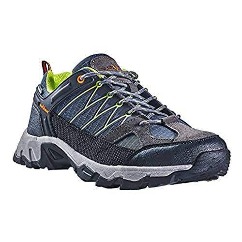 Black Crevice Herren Trekkingschuhe, Wasserdicht, Low, grau/grün, 41 von Black Crevice