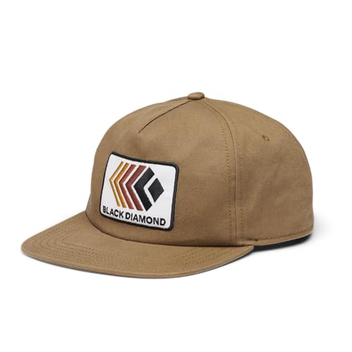 BLACK DIAMOND BD Washed Cap, Dark Curry - Faded Patch Logo, Einheitsgröße von Black Diamond