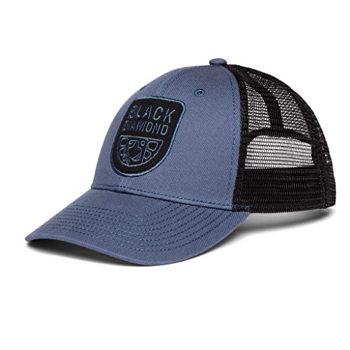 Black Diamond Low Profile Trucker Cap Blau - Klassische Logo Trucker-Cap, Größe One Size - Farbe Ink Blue - Black von Black Diamond