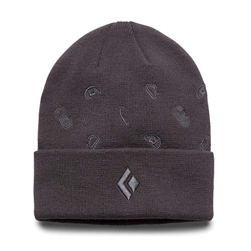 Black Diamond Bd Gear Beanie Grau - Vielseitge bestickte Beanie, Größe One Size - Farbe Pewter von Black Diamond