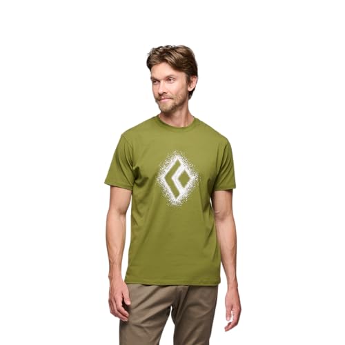 Black Diamond Chalked Up 2.0 Herren-T-Shirt, kurzärmelig, Camp Green, Klein Black Diamond Chalked Up 2.0 Herren-T-Shirt, kurzärmelig, Camp Green, Klein von Black Diamond
