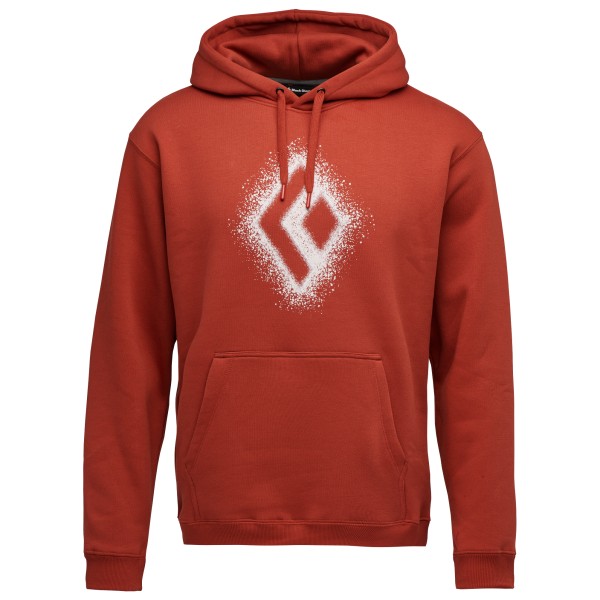 Black Diamond - Chalked Up 2.0 Pullover Hoody - Hoodie Gr S rot von Black Diamond
