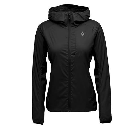 Black Diamond Damen Alpine Start Insulated Hoodie Jacke, black, M von Black Diamond