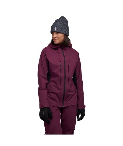 Black Diamond Damen Dawn Patrol Hybrid Jacke, BlackBerry-Black, M von Black Diamond