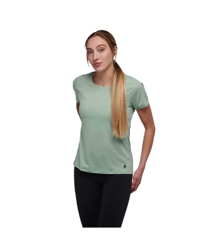 Black Diamond Damen Lightwire Tech T-Shirt, Foam Green, S von Black Diamond