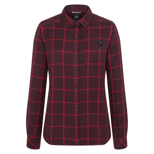 Black Diamond Damen Serenity Hemd, Bordeaux-Vermillion Plaid, L von Black Diamond