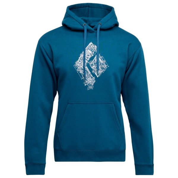 Black Diamond - Engineered Diamond PO Hoody - Hoodie Gr M blau von Black Diamond