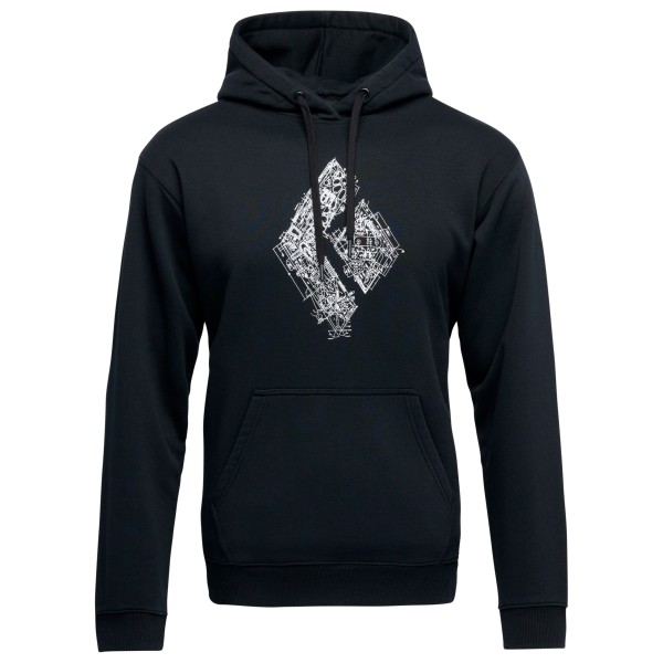 Black Diamond - Engineered Diamond PO Hoody - Hoodie Gr M schwarz von Black Diamond