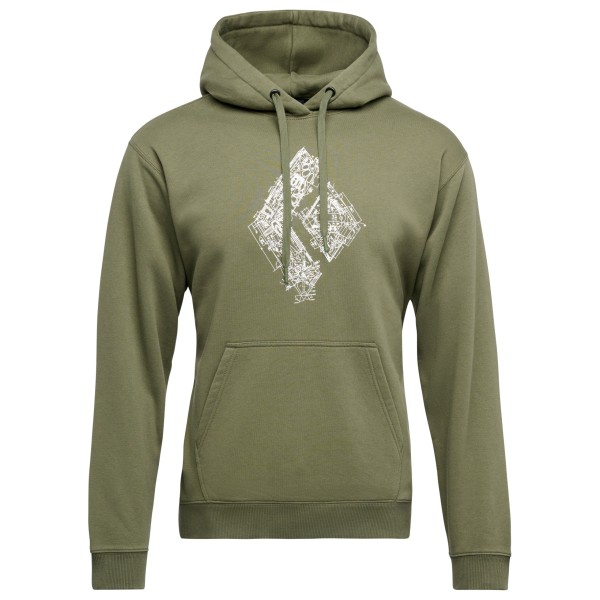 Black Diamond - Engineered Diamond PO Hoody - Hoodie Gr S oliv von Black Diamond