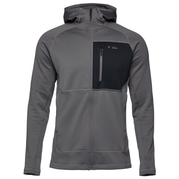 Black Diamond - Factor Hoody - Fleecejacke Gr M grau von Black Diamond