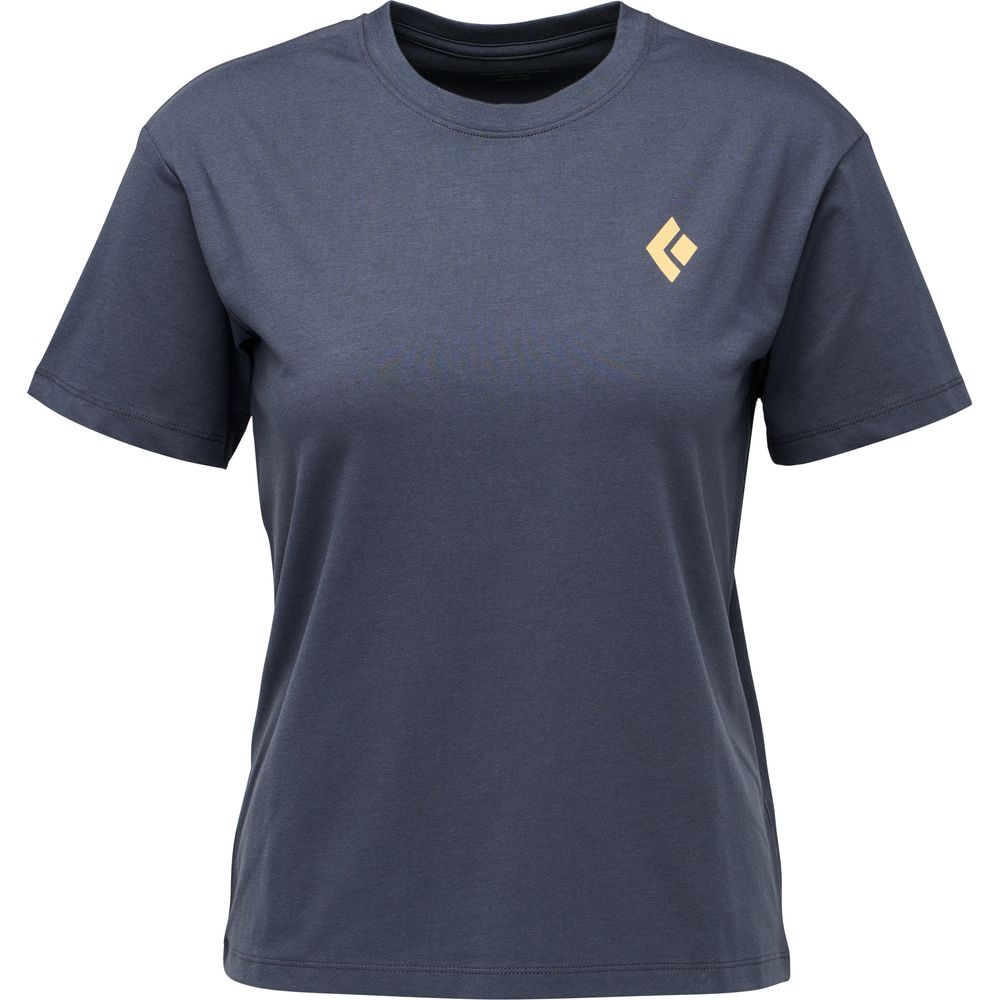 Black Diamond Heritage Badge Damen T-Shirt charcoal L von Black Diamond