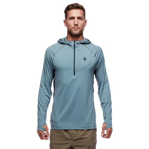 Black Diamond Herren Alpenglow Pro Hoodie, Storm Blue, L von Black Diamond