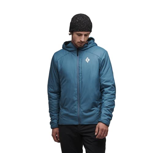 Black Diamond Herren First Light Stretch Hoodie Jacke, Creek Blue, XL von Black Diamond