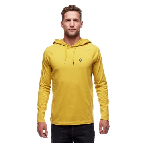 Black Diamond Herren M Crag Hoody Sweatshirt, 7006-Sulphur, Small von Black Diamond