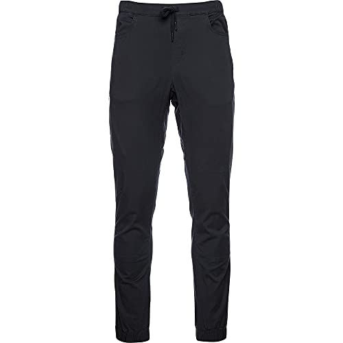 Black Diamond M Notion Pants Grau - Bequeme leichte Herren Baumwoll Kletterhose, Größe XL - Farbe Carbon von Black Diamond