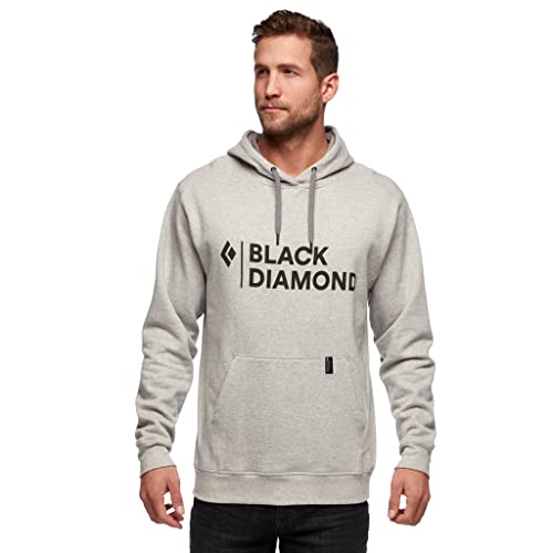 Black Diamond Herren Stacked Hoodie, Nickel Heather, L von Black Diamond