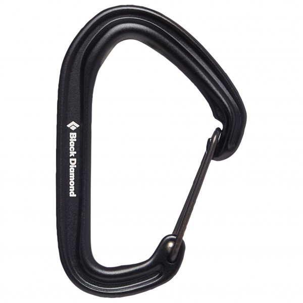 Black Diamond - Hotwire Carabiner - Schnappkarabiner schwarz/grau von Black Diamond